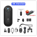 Mini caméra d'action 4K portable magnétique pour vlog, enregistreur corporel et pectoral, WiFi sans fil, étanche, pour casque, vélo et sports