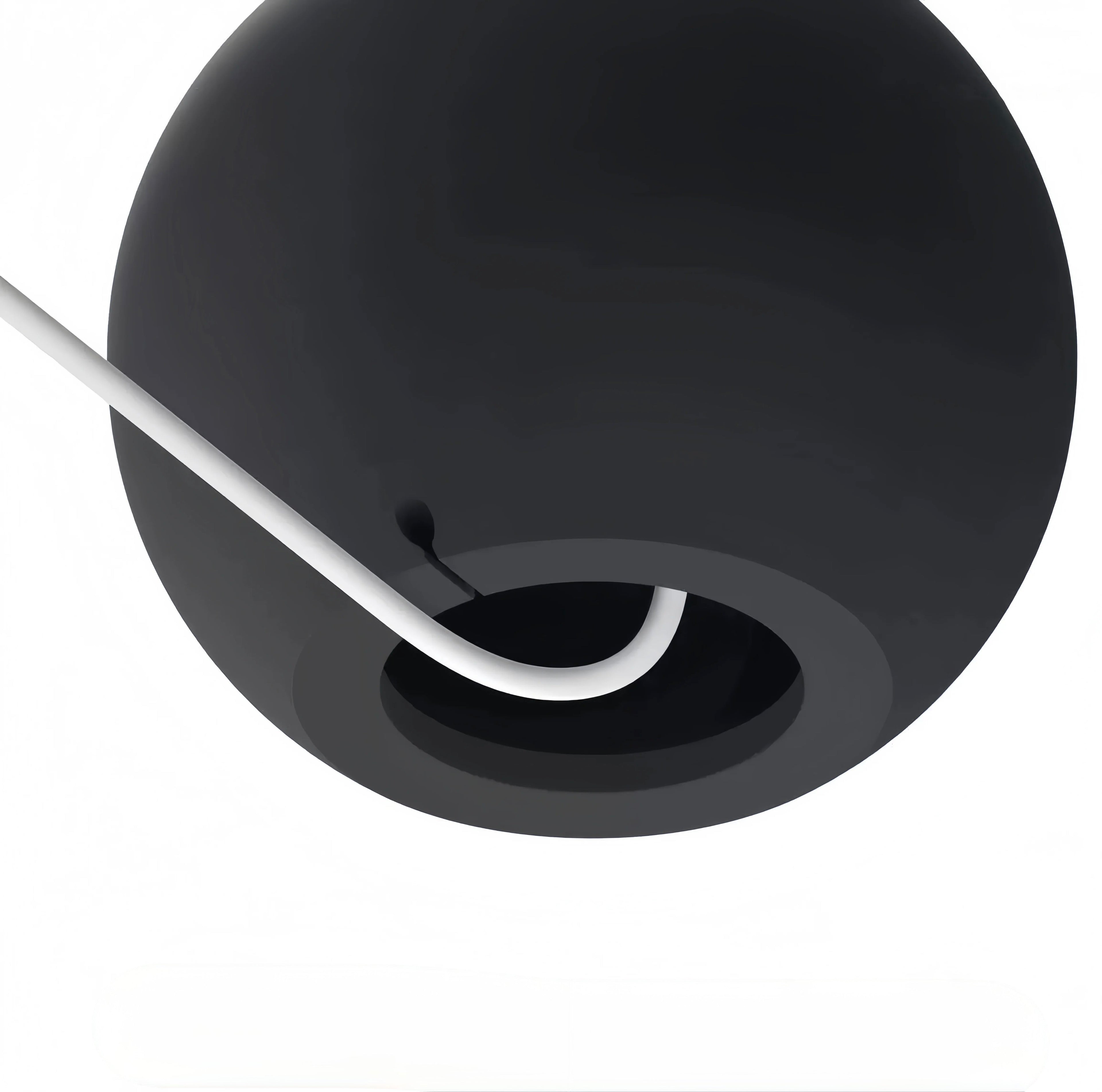 Support Magnétique de Bureau en Silicone – Station de Charge Sans Fil MagSafe pour iPhone 12 / 13 / 14 / 15 / 16 Pro